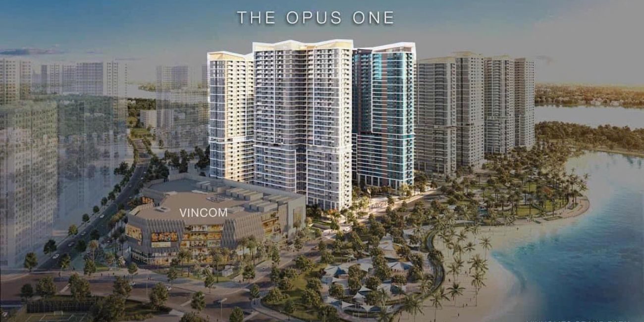 Gần The Opus One có trung tâm thương mại Vincom Mega Mall