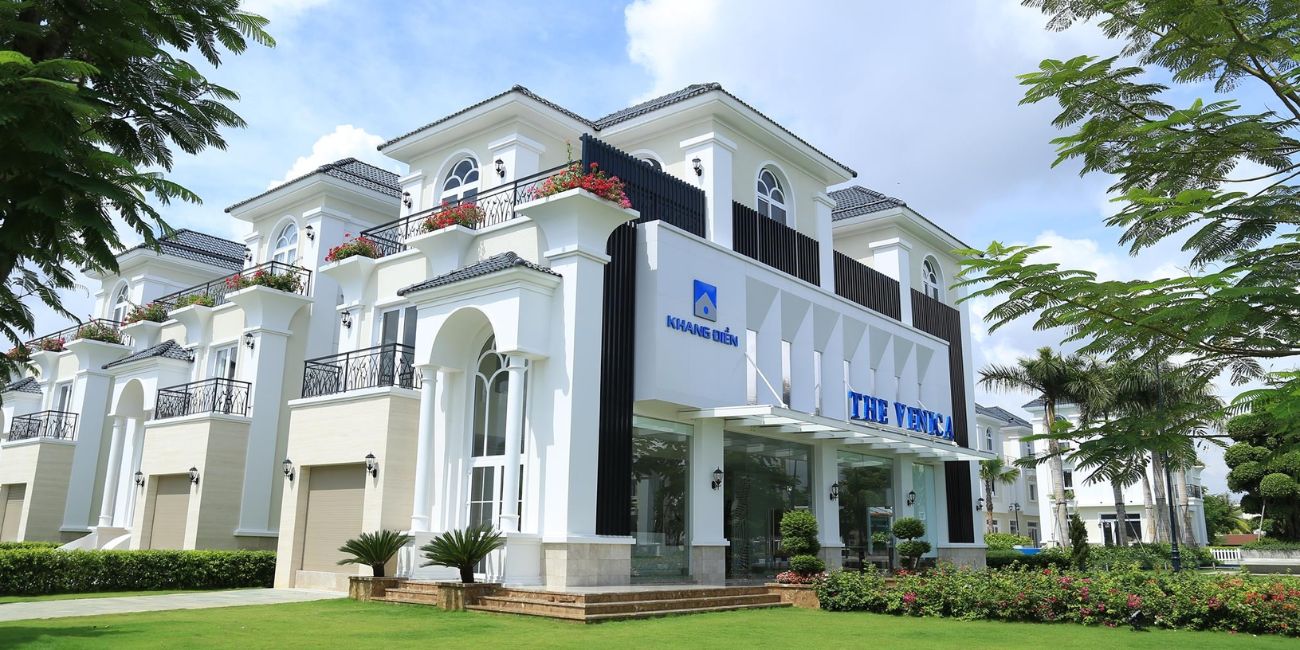 Dự án The Venica gồm các căn biệt thự đẹp gần gũi các tiện ích nội khu ngoại khu
