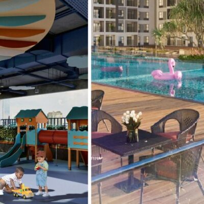 Dự án Privia có nhiều tiện ích nội khu như khu vui chơi, quán cafe