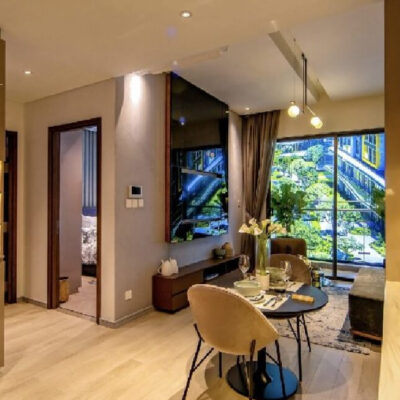 Hình ảnh bên trong căn hộ mẫu của chung cư Lumiere Boulevard