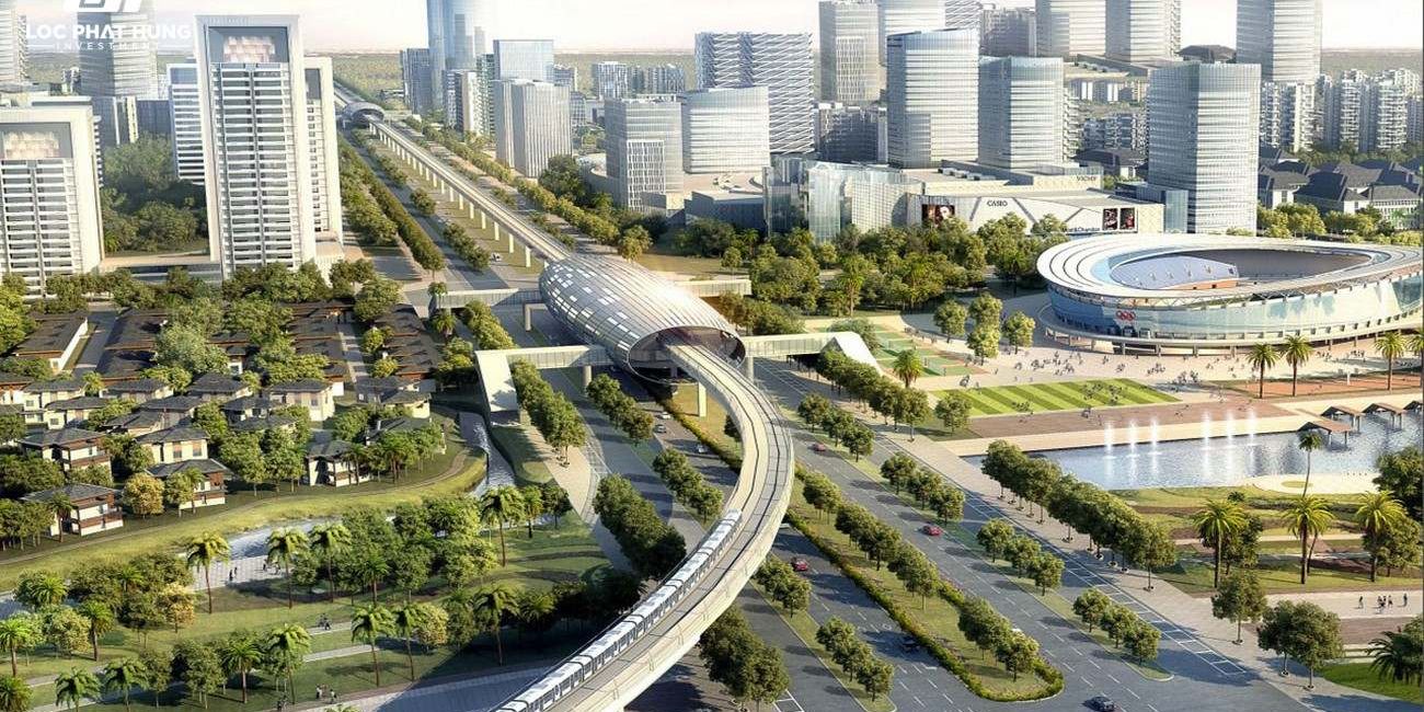 Liên kết tiện ích ngoại khu Swan Park đa dạng