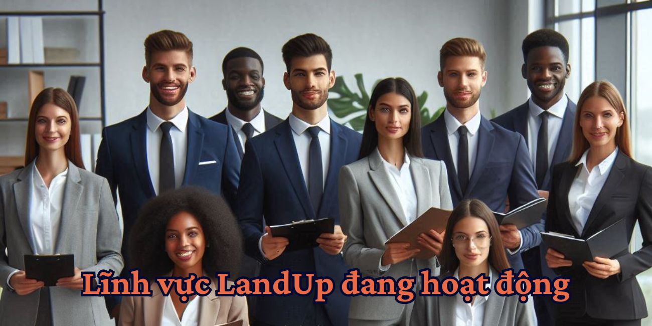 Lĩnh vực hoạt động của LandUp là gì?