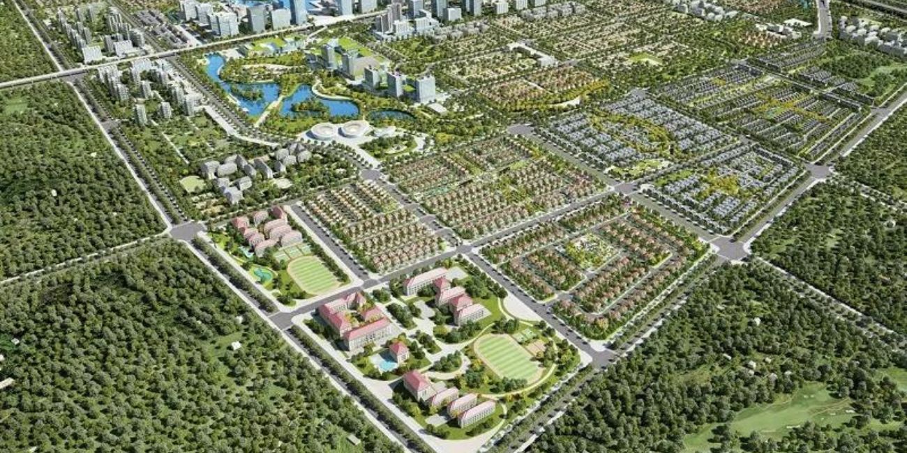 Mặt bằng các phân khu khu dự án Swan Park