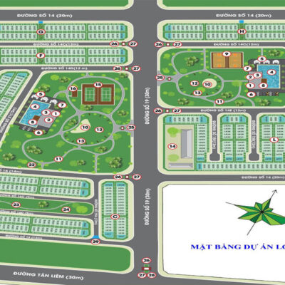 Vị trí dự án Lovera Park Bình Chánh