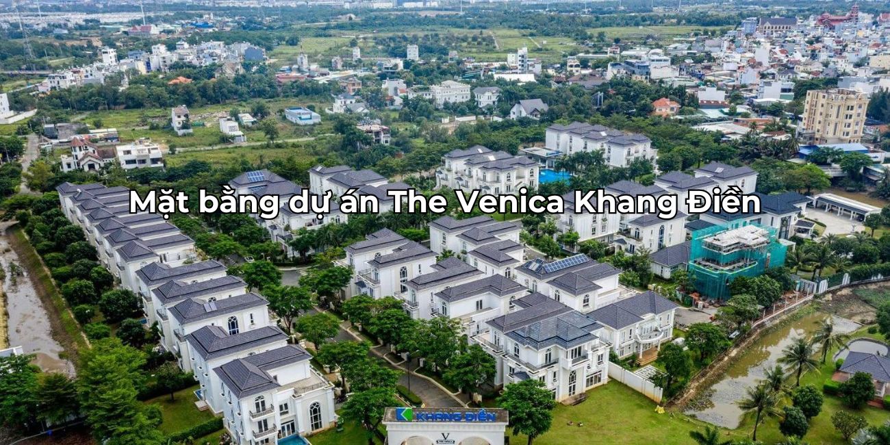 Mặt bằng The Venica thiết kế độc đáo công năng toàn diện
