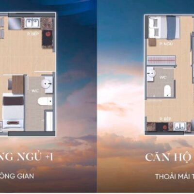 Mặt bằng mẫu của căn hộ The Beverly Solari