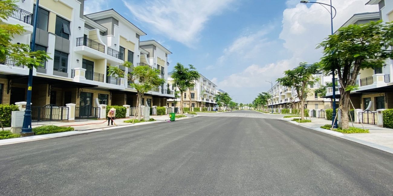 Dự án The Verosa đường xá rộng rãi giao thông thuận tiện