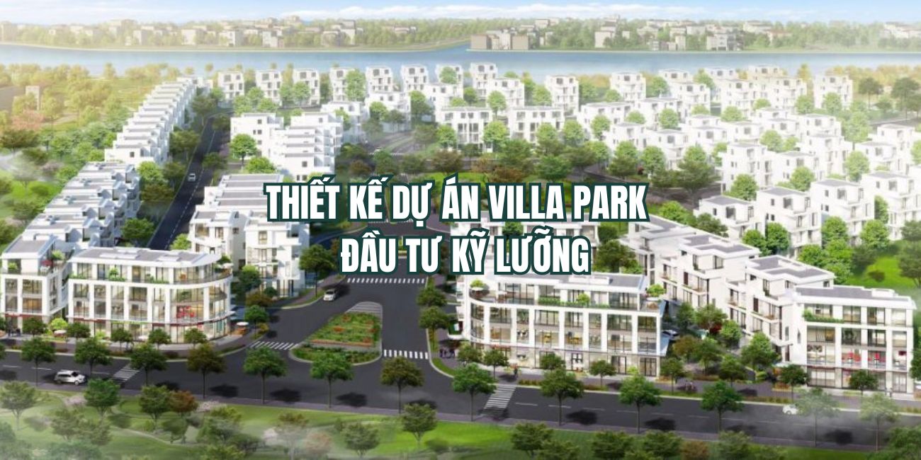 Thiết kế dự án Villa Park với cấu trúc tỉ mỉ và đầu tư kỹ lưỡng