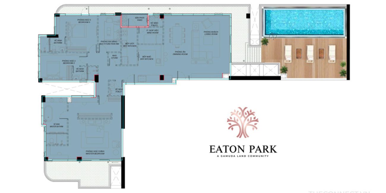 Thiết kế Penthouse Eaton Park
