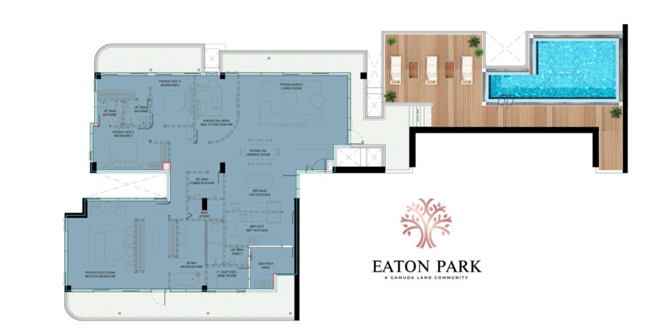 Thiết kế Penthouse Eaton Park