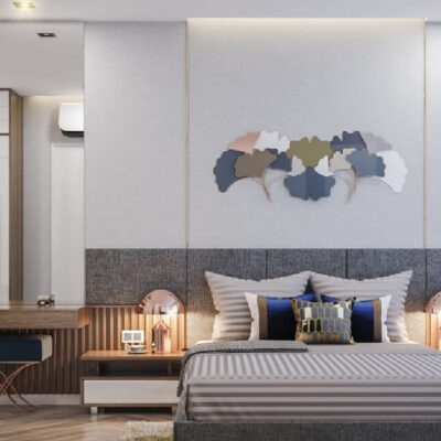 Thiết kế phòng ngủ căn hộ The Privia sang trọng