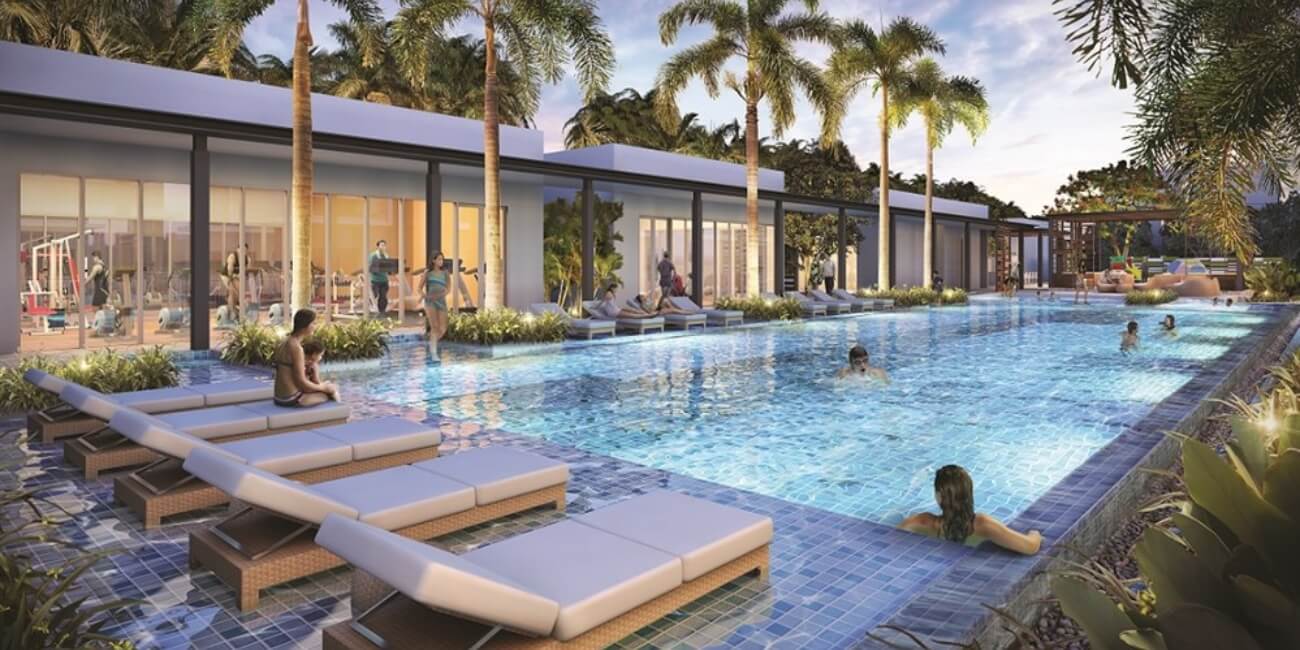 Thiết kế tổng quan về Palm City, nội thất sang trọng