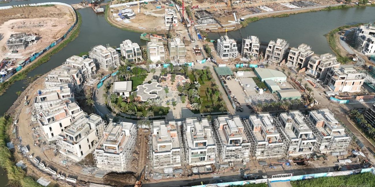 Tiến độ thi công The Rivus tháng 3 năm 2024 dự kiến bàn giao quý 3 năm 2025