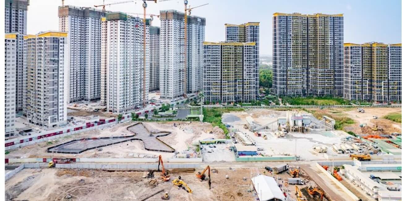 Tiến độ phân khu Glory Heights tháng X/2024