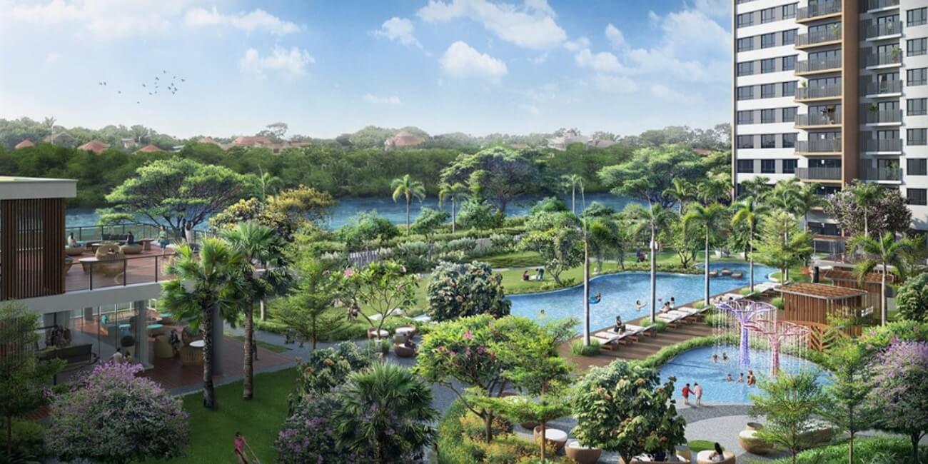 Tiện ích sống tại Palm City đa dạng, hiện đại