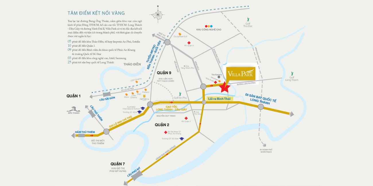 Vị trí dự án Villa Park chính xác ở đâu ?