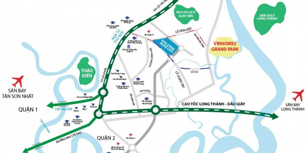 Vị trí tiềm năng phát triển của The Beverly